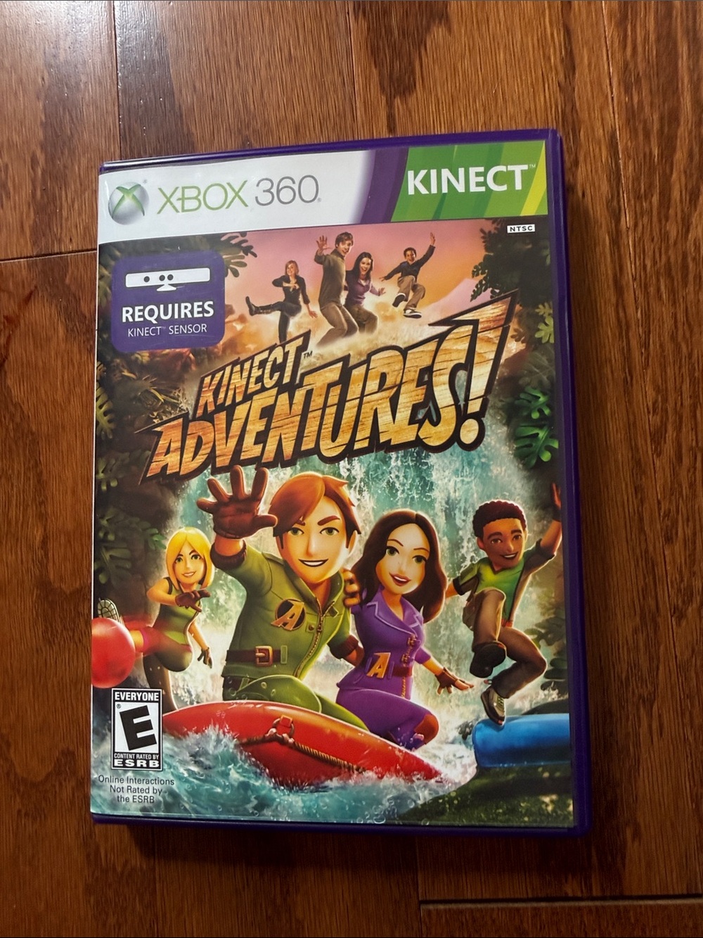 Kinect Adventures! Xbox 360 Game with Sensor Calibration Card